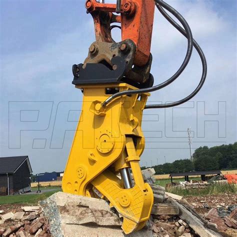 mini excavator pulverizer|concrete pulverizer attachment for excavator.